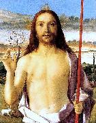 Gentile Bellini Christ Blessing USA oil painting artist